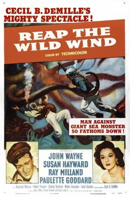 Reap the Wild Wind movie poster (1942) Stickers MOV_46c358e8