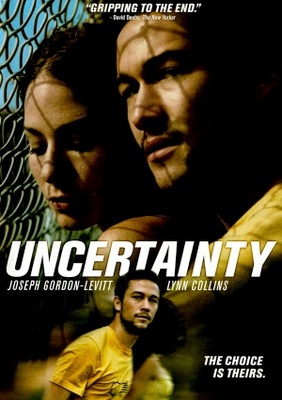 Uncertainty movie poster (2008) pillow