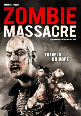 Zombie Massacre movie poster (2012) wooden framed poster