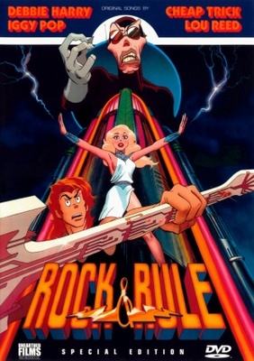Rock & Rule movie poster (1983) wood print