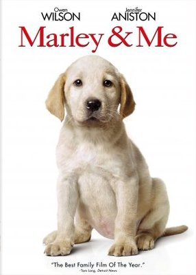 Marley & Me movie poster (2008) wood print