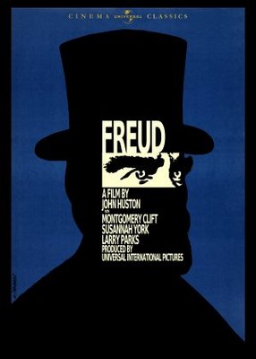 Freud movie poster (1962) wood print