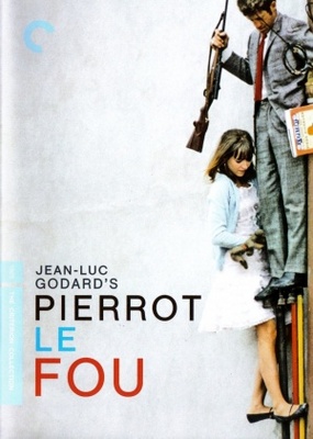 Pierrot le fou movie poster (1965) wood print