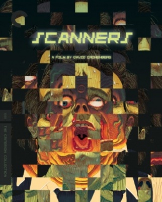 Scanners movie poster (1981) canvas poster
