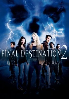 Final Destination 2 movie poster (2003) wood print