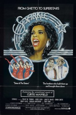Sparkle movie poster (1976) metal framed poster