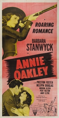 Annie Oakley movie poster (1935) metal framed poster