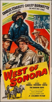 West of Sonora movie poster (1948) Stickers MOV_475537d1