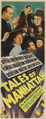 Tales of Manhattan movie poster (1942) poster with hanger