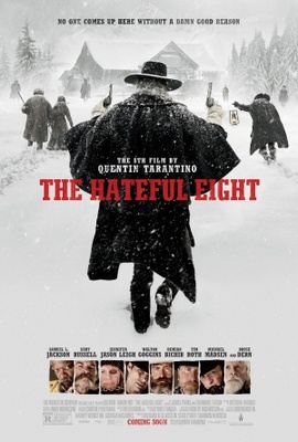 The Hateful Eight movie poster (2015) wood print