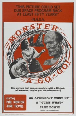 Monster A Go-Go movie poster (1965) poster with hanger