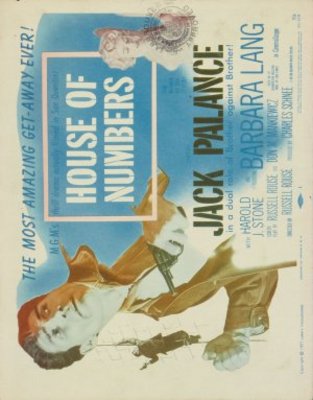 House of Numbers movie poster (1957) poster