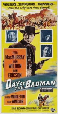 Day of the Bad Man movie poster (1958) poster