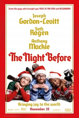 The Night Before movie poster (2015) wooden framed poster