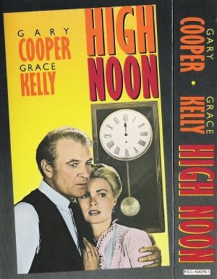 High Noon movie poster (1952) wood print