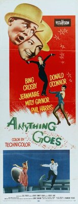 Anything Goes movie poster (1956) poster