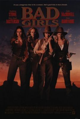 Bad Girls movie poster (1994) pillow