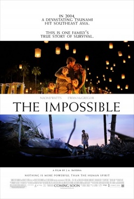 The Impossible movie poster (2011) tote bag