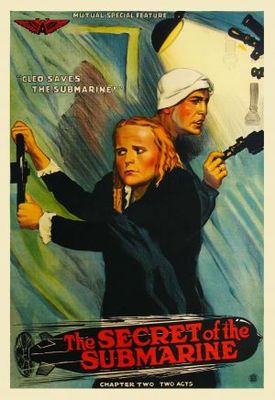 The Secret of the Submarine movie poster (1915) poster with hanger
