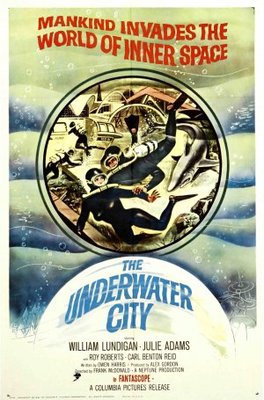 The Underwater City movie poster (1962) mouse pad