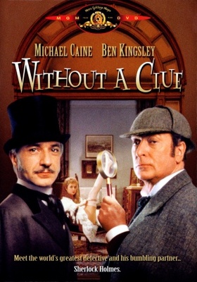 Without a Clue movie poster (1988) metal framed poster