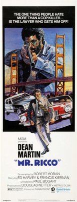 Mr. Ricco movie poster (1975) metal framed poster