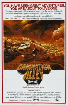 Damnation Alley movie poster (1977) tote bag