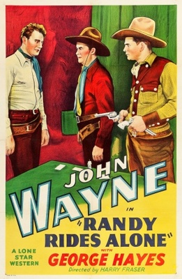 Randy Rides Alone movie poster (1934) mouse pad
