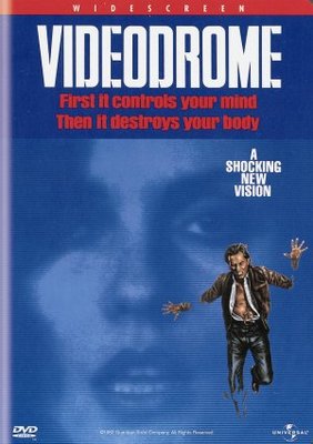 Videodrome movie poster (1983) wood print