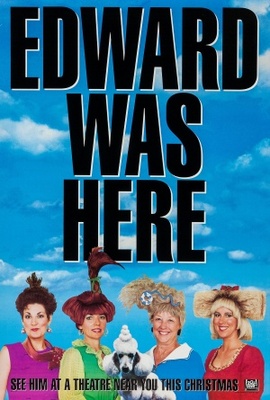 Edward Scissorhands movie poster (1990) wooden framed poster
