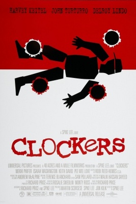 Clockers movie poster (1995) wooden framed poster