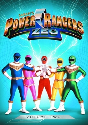 Power Rangers Zeo movie poster (1996) metal framed poster
