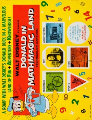 Donald in Mathmagic Land movie poster (1959) puzzle MOV_47fed81e