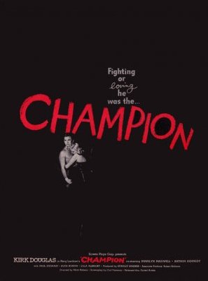 Champion movie poster (1949) poster