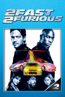 2 Fast 2 Furious movie poster (2003) Stickers MOV_480be413