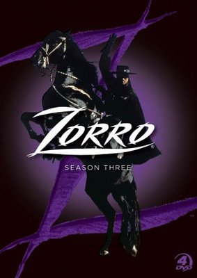 Zorro movie poster (1990) metal framed poster