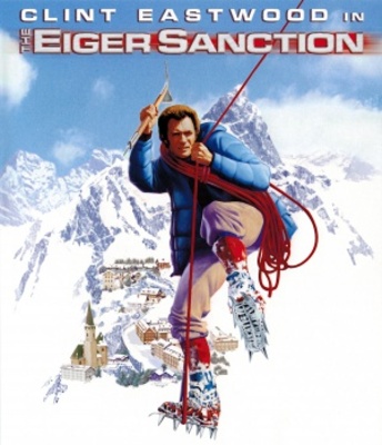 The Eiger Sanction movie poster (1975) wood print