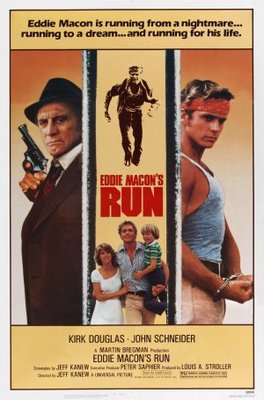 Eddie Macon's Run movie poster (1983) canvas poster