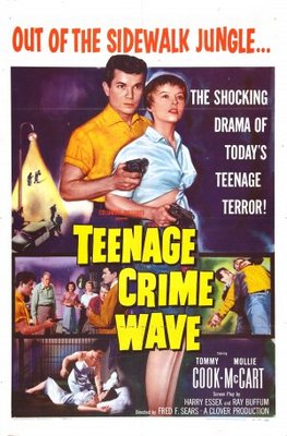 Teen-Age Crime Wave movie poster (1955) puzzle MOV_4833505f
