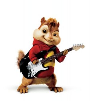 Alvin and the Chipmunks movie poster (2007) wooden framed poster