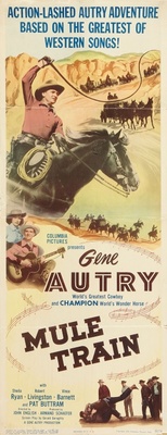 Mule Train movie poster (1950) Stickers MOV_48490d64