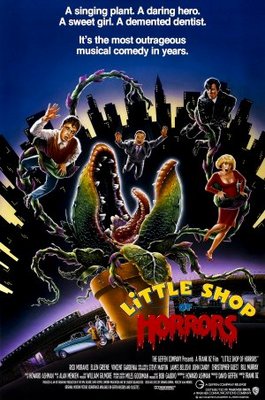Little Shop of Horrors movie poster (1986) poster with hanger
