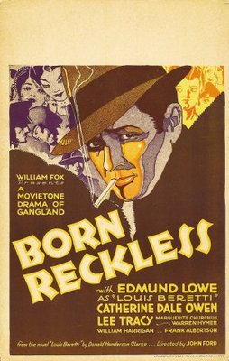 Born Reckless movie poster (1930) Stickers MOV_485dfedf