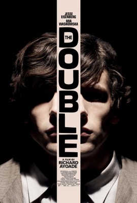 The Double movie poster (2013) wood print