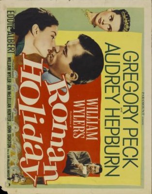Roman Holiday movie poster (1953) puzzle MOV_486bc8f3