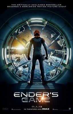 Ender's Game movie poster (2013) wooden framed poster