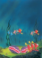 The Little Mermaid movie poster (1989) Longsleeve T-shirt #737081