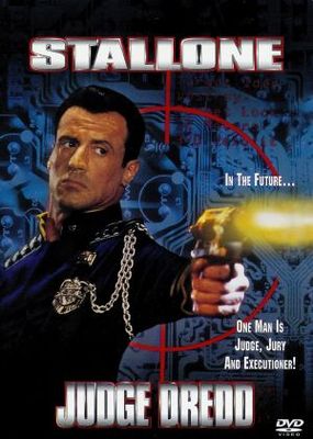 Judge Dredd movie poster (1995) metal framed poster