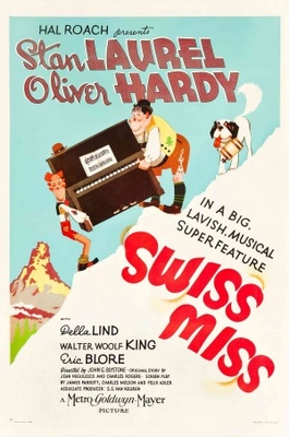 Swiss Miss movie poster (1938) tote bag