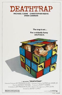 Deathtrap movie poster (1982) tote bag